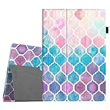 Fintie Microsoft Surface Pro 2017 / Surface Pro 4 Case - Premium PU Leather Folio Stand Cover w/ Stylus Holder for New Surface Pro / Surface Pro 4 3, Compatible with Type Cover Keyboard, Moroccan Love