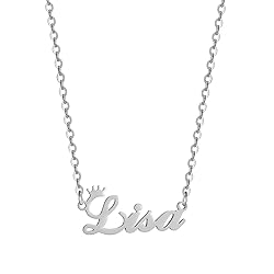 Custom Silver Name Necklace Personalized for