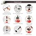 Electric Makeup Brush Cleaner and Dryer | Brochas de maquillaje Professional Make Up Brushes Cleaning | Electronic & Automatic Spinner | BONUS 10 Essential Make-up Brushes Set | Great GiFT for Women