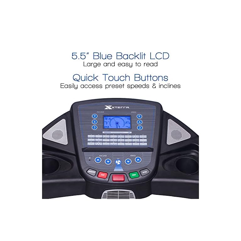 XTERRA Fitness TR300 Folding Treadmill - Best Hydraulic Product