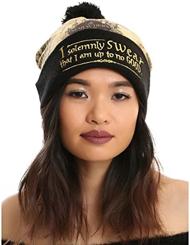 Harry Potter Pom Beanie | Collectors Edition (Muggle, Maurauders Map, Expecto Patronum)