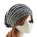 Menglihua Oversized Warm Fashion Hip-hop Knit Crochet Slouchy Baggy Beanie Hat Cap