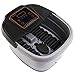 Yosager Portable Foot Spa Bath Massager with Heat, Manual Rolling Massage, LED Display, Temperature Setting, Timer Function