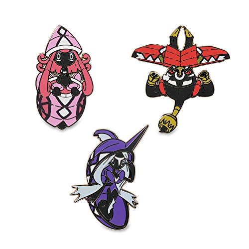 PIN SET (3PK) TAPU LELE, TAPU BULU & TAPU FINI