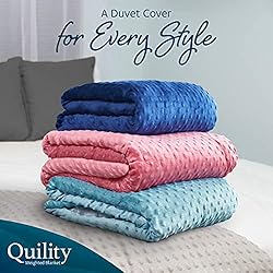 Quility Weighted Blanket for Adults - 15 LB Twin