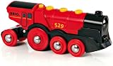 BRIO Mighty Red Locomotive Battery Powered Toy Train 3+ view 4
