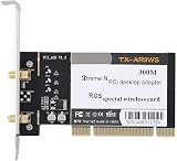 fasient 300Mbps Dual Band WiFi Card AR9220 PCIe 2.4/5GHz 802.11n for Win view 9