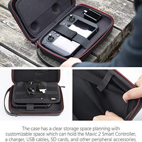 PGYTECH Carrying Case for DJI Smart Controller, Portable Handbag