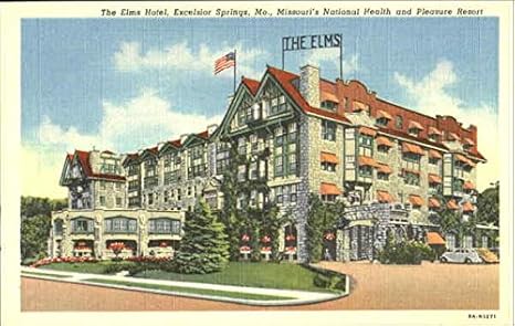 The Elms Hotel Excelsior Springs Missouri Mo Original Vintage Postcard At Amazon S Entertainment Collectibles Store