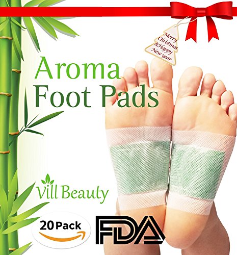 FDA CERTIFIED Upgraded 2 In 1 Foot Pads, Best Nature Foot Pads, Rapid Foot Care and Pain Relief, Higher Efficiency Than Foot Cushions, Sleeve Metatarsal Pads - Best Foot pads for 2018, 20 Packs