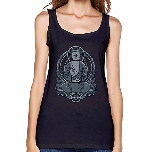 Doriis Women's Gautama Buddha Cotton Tank Top