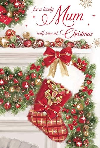 Per La Mamma Con Amore A Natale Carta Di Base Amazon It Cancelleria E Prodotti Per Ufficio