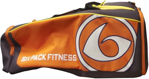 Fitness Prodigy 300 Varsity Duffel Bag Burgundy/Orange/Yellow by 6 ...