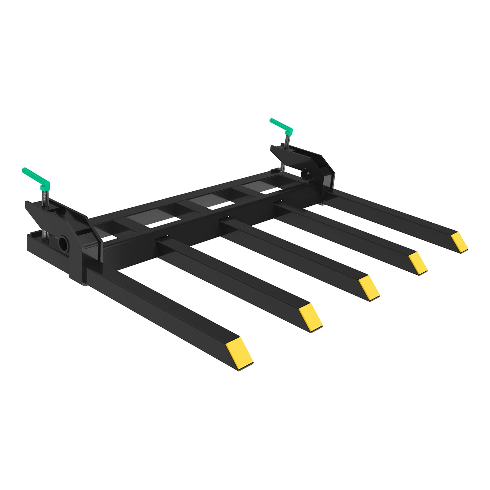thumbnail image 2 of Titan Attachments Clamp-On Debris Forks V2 – Fits 48" Loader Buckets For Tractors & Skid Steers 2 of 5