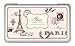 Cavallini Rubber Stamps Paris, Assorted with Ink Pad