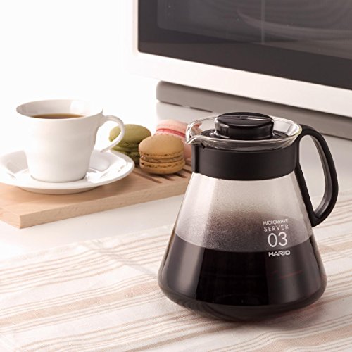 Hario V60 Glass Range Coffee Server Pour Over Carafe Microwave Safe