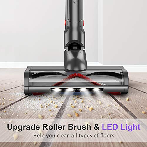 Cordless Vacuum Cleaner, ONSON Powerful Suction Stick Vacuum 4 in 1