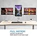 AVLT-Power Triple 32″ Monitor Mount Stand – 3 Full Motion Articulating Height Adjustable Arms Holds Three Computer Screens – Gas Springs Monitor VESA Mount – Premium Aluminumthumb 3