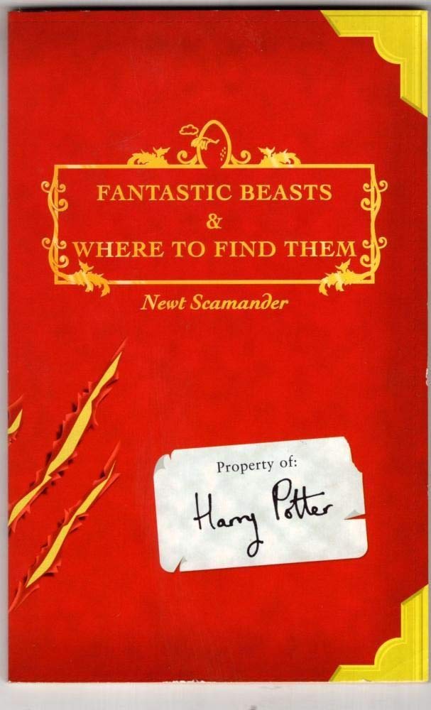 Amazon Comic Relief Fantastic Beasts And Where To Find Them Harry Potter S Schoolbooks S Scamander Newt Rowling J K Rowling J K Fantasy