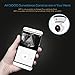 Home Security Camera, DIGOO-M1Z 1080P Wireless Wifi IP Camera, Baby Monitor, Surveillance System with Pan/Tilt/Zoom Function, Night Vision, Motion Detection, ONVIF Support, Remote Control, White