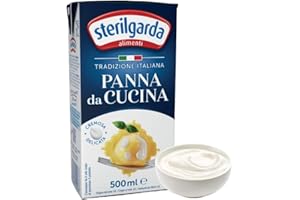 Sterilgarda Italian Cooking Cream | Panna da Cucina | 16.9 fl oz (500ml) - Pack of 1
