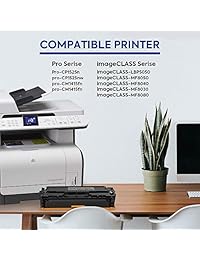 Tinta e sale Repuestos para HP 131 A HP CF210 A CF211 A CF212 A CF213 A Toner Cartridge para su uso con HP LaserJet Pro 200 Color M251nw, MFP M276nw impresoras Negro, Cian, Magenta y Amarillo, 4 unidades)