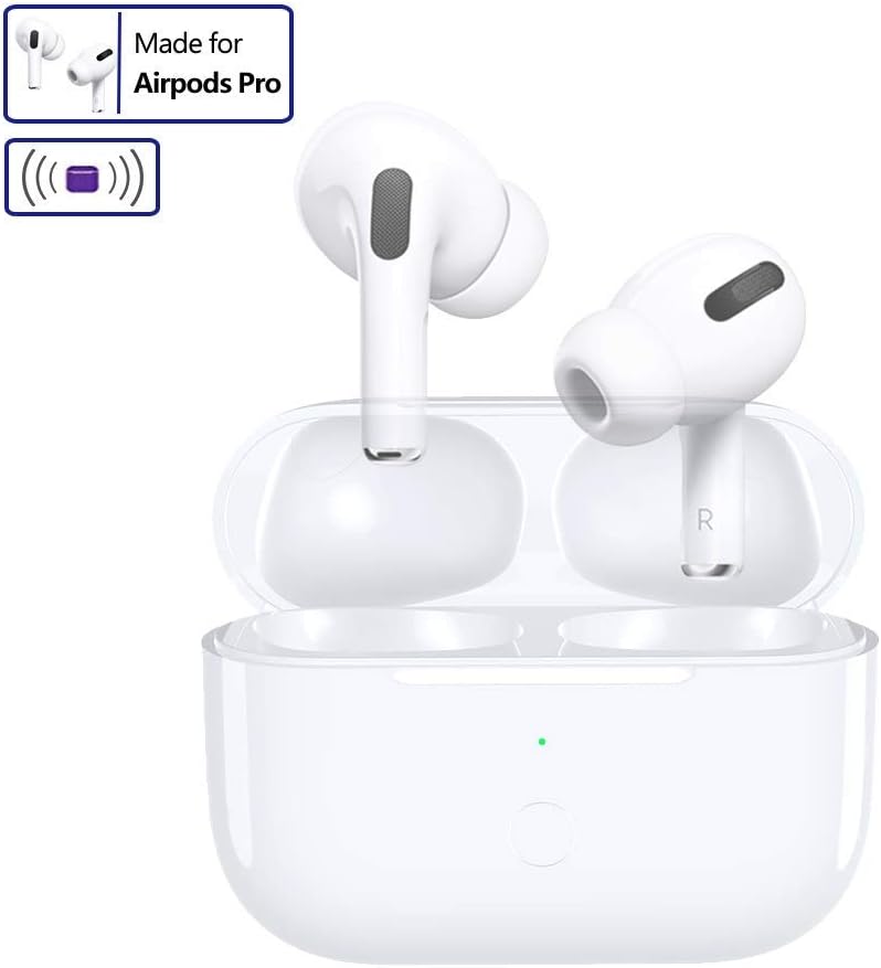 Wireless Charging Case for Airpods Pro(Gen 3), Charger Case Replacement for Air pods Latest Model, Support SYNC Pairing - Charging Case Only, NO Earpods(5 Times Fully Charged))
