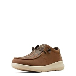 ARIAT Men's Hilo, American Flag Print/Brown Bomber