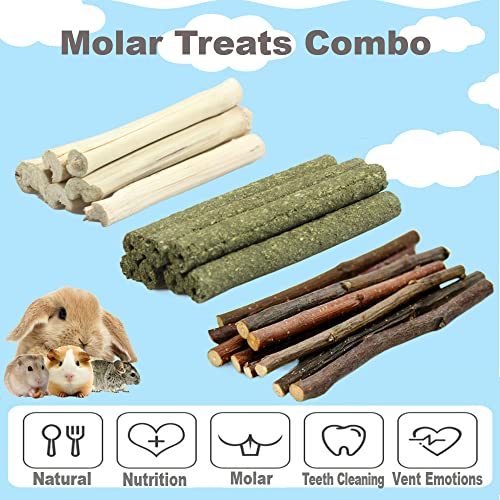 Dbeans Flourithing 150g 3 Types of Combined Chew Toys Molar Sticks Sweet Bamboo Apple Branch