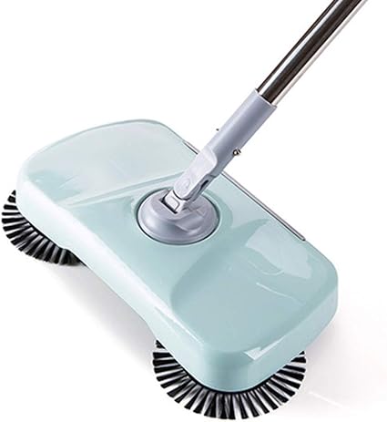Treh Handstossart Borsten Fegen Maschine Nach Hause Integrierte Mop Reinigungsmop Faul Besen Fegen Amazon De Kuche Haushalt