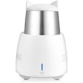 AZFUNN Beverage Cooler, Electric Cup Plate Accessories with Mug, 350ml | Portable 24h Constant Cooling 3-6℃, Fast Cooling Tec