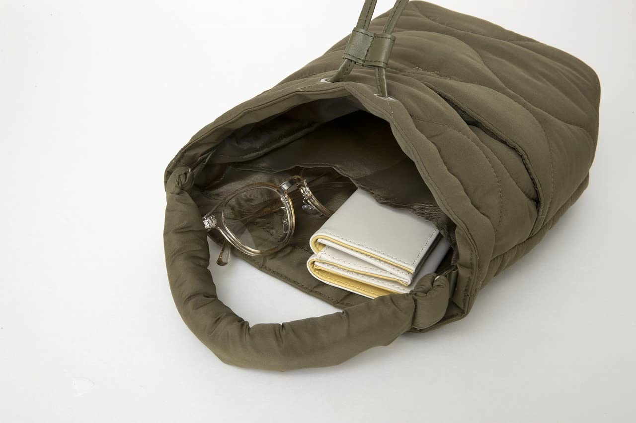 【Ungrid アングリッド ムック本 雑誌付録】2WAYキルティングバッグ カーキ