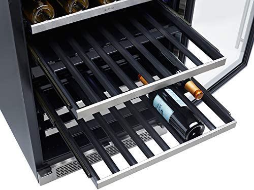 Zephyr-PRW24C01BG-Presrv-Series-24-Inch-Stainless-Steel-Built-In-and-Freestanding-Wine-Cooler