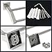 Alise Bath Double Towel Bars Towel Racks for Bathroom,Wall Mount Towel Holder Heavy Duty SUS304 Stainless Steel Towel Hanger Towel Rail,Brushed Nickel,24 Inch