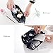 Makeup Bag Organizer Portable Cosmetic Bags Pouch Travel Brushes Holder for Women Zipper Purse Waterproof Toiletries Storage Case (Navy Blue)