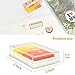 24 Shades of Colors Rainbow Ink Pad Sets Crafts Bright Rubber Stamp Washable for Stamping Teachers Kids Baby Prints Safe Fingerprints