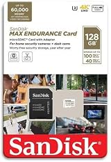 SanDisk Endurance 128GB microSDXC with SD Adapter Video Monitoring 60,000H view 5