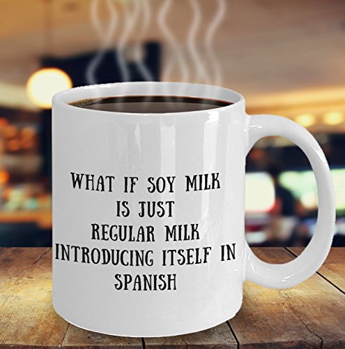 image for Laminas What If Soy Milk Is Just Regular Milk Introducing Itself In Sp