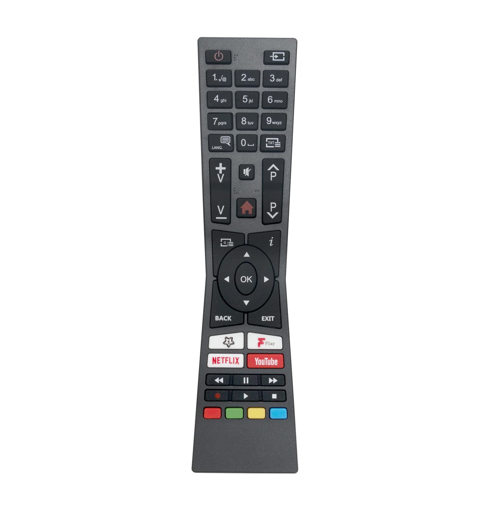 AULCMEET RM-C3236 Replacement Remote Control Compatible with JVC 4K OLED Smart TV LT-24C665 RC43101 30100815 LT-40C880 LT-40C880 LT-24C665