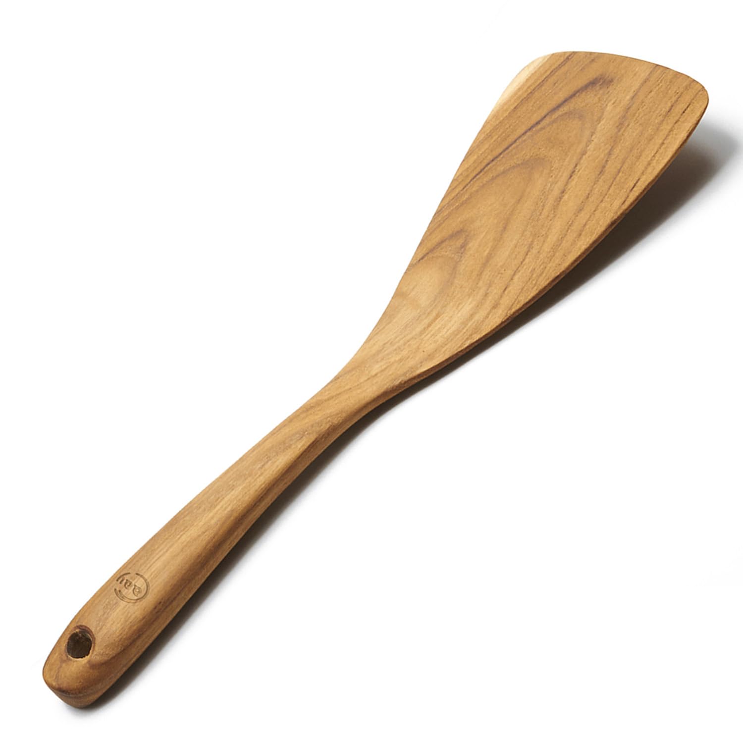 FAAY 11.5 Inch Teak Wood Spatula/Turner for Right Hand | Versatile Spatula, Durable, Healthy and High Moist Resistance for Non Stick Cookware