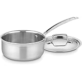 Cuisinart MultiClad Pro Stainless Steel 1-1/2-Quart Saucepan with Cover