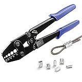 YMYP Wire Rope Crimping Tool, Ferrule Swaging Tool