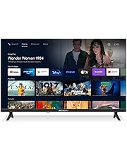 SANSUI ES32V1HA,32 inch Smart Android.11 TV HD with Google Assistant(Voice Control) Wi-Fi,Screen Share,HDMI,USB (2022 Canada Model)