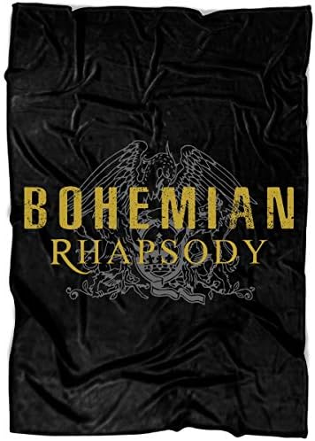 WISTANK Bohemian Rhapsody Soft Fleece Throw Blanket, Night at The Opera Fleece Luxury Blanket (Large Blanket (80"x60"))