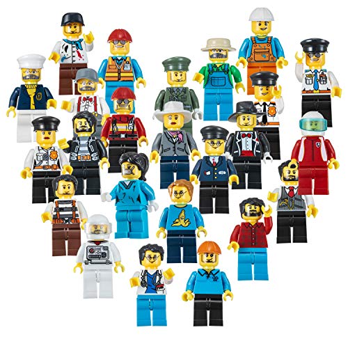 Babylian 24Pcs Easter Eggs & Mini People Figurine Toys , Plastic Easter Eggs Surprise Easter Gifts Easter Party Favors for Kids Boys Girls Toddlers