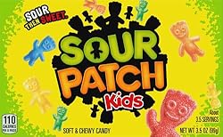SOUR PATCH KIDS Original Soft & Chewy Candy, 3.5 oz