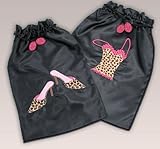Travel Leopard Cami Lingerie Bag