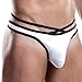 Daniel Alexander DAK036 Thong Mens Underwear, Medium M, White
