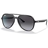 Ray-Ban RB4376 Aviator Sunglasses for Men for Women +BUNDLE with ACCESSORY EYEWEAR KIT