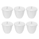 PATIKIL Lab Porcelain Crucible with Lid 100ml